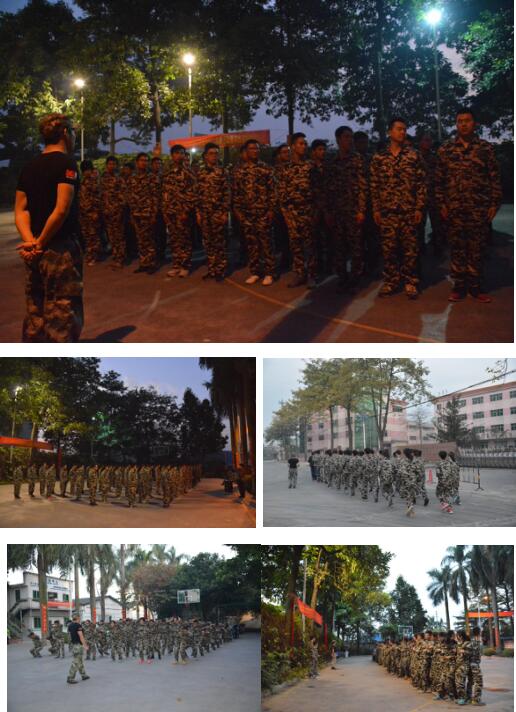 迷彩軍訓，熔煉一翔企業(yè)文化